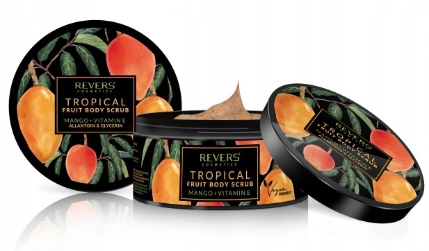 REVERS PEELING GRUBOZIARNISTY MANGO + VITAMINA E