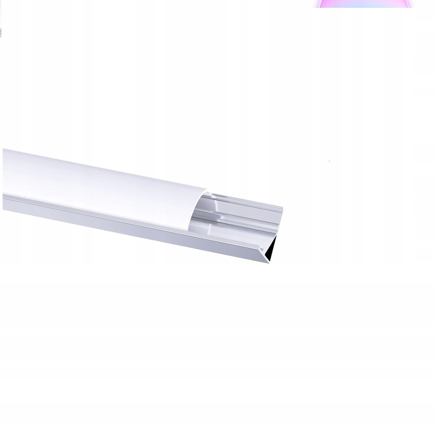 6-pack Led profil pro suchou montáž 1 m, hliníkový profil pro Led pásky, bílý