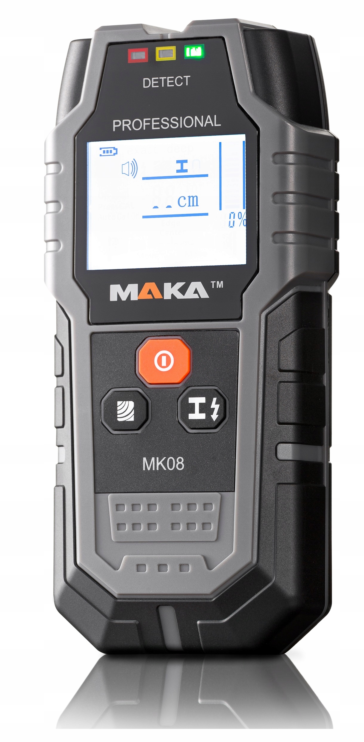 WYKRYWACZ PRZEWODÓW KABLI DETEKTOR METALI RUR W ŚCIANIE DREWNA METALU Waga produktu z opakowaniem jednostkowym 0.13 kg