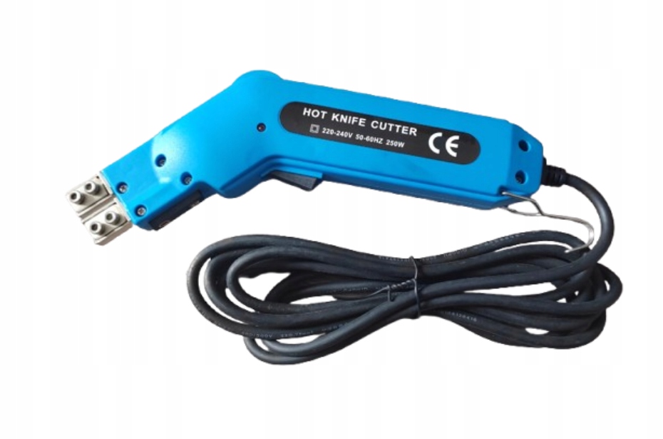 Nůž Na Řezání Polystyrénu Vyřezávač Boniarka Drážkovačka 250W 3x Čepel