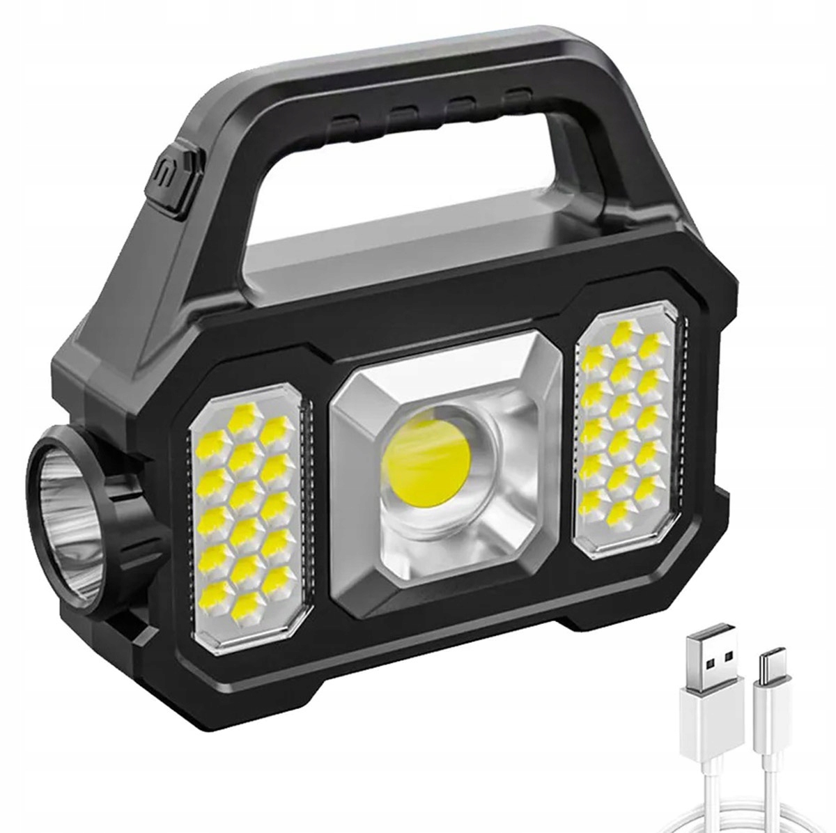 

ZD103 Latarka Szperacz Led Solarna Aku Powerbank