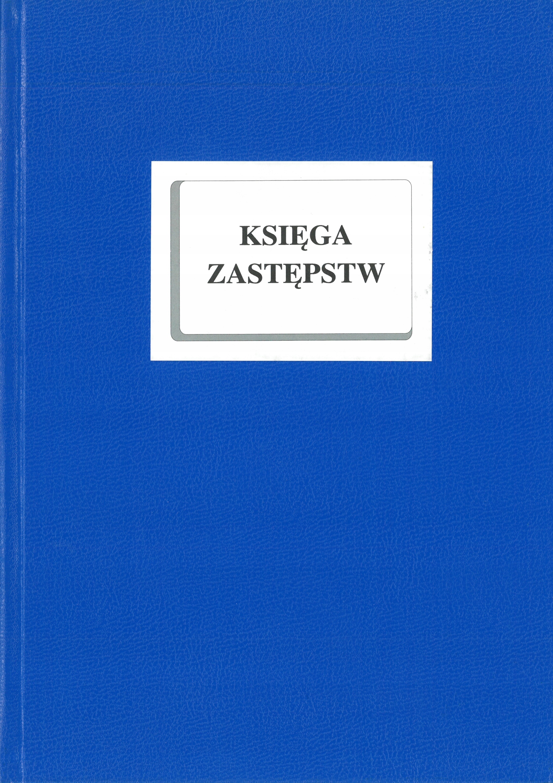 

Księga Zastępstw