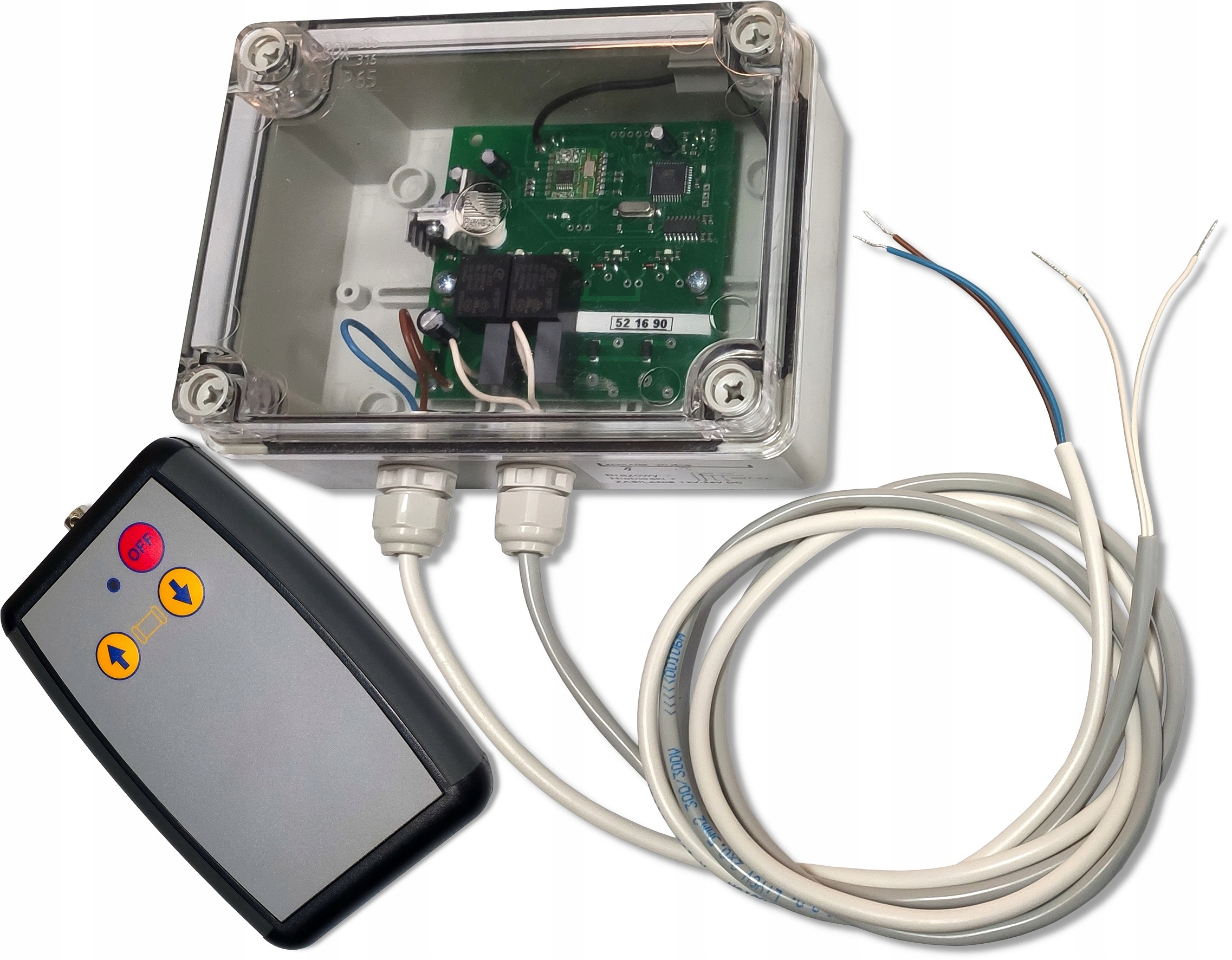 STEROWANIE RADIOWE DWA KANALY PILOT BEZPRZEWODOWY