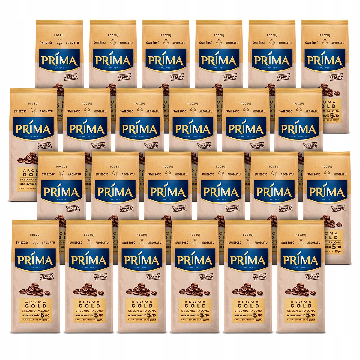 Kawa ziarnista Prima Aroma Gold 24x 900g
