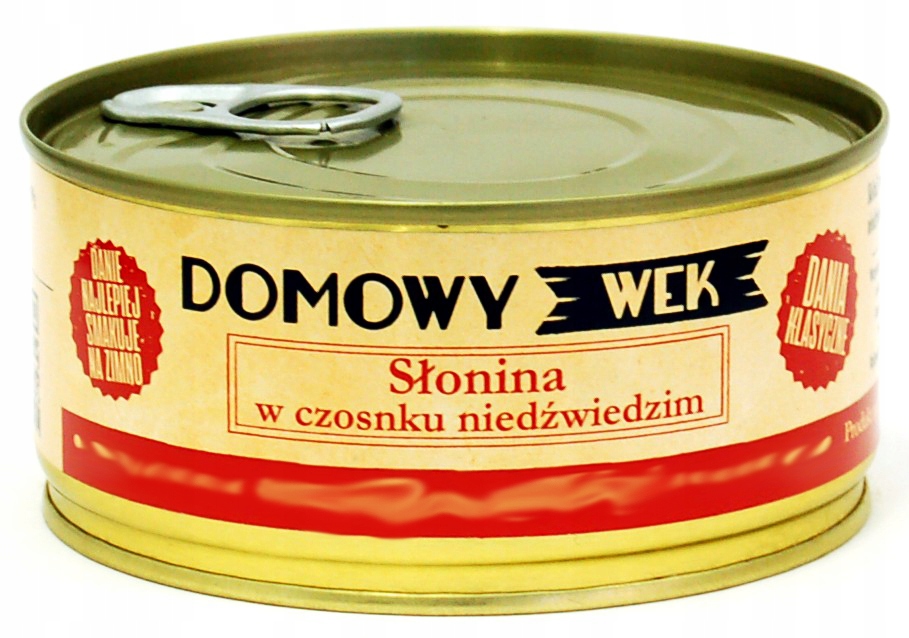 DOMOWY WEK SŁONINA W CZOSNKU NIEDŻWIEDZIM 270g