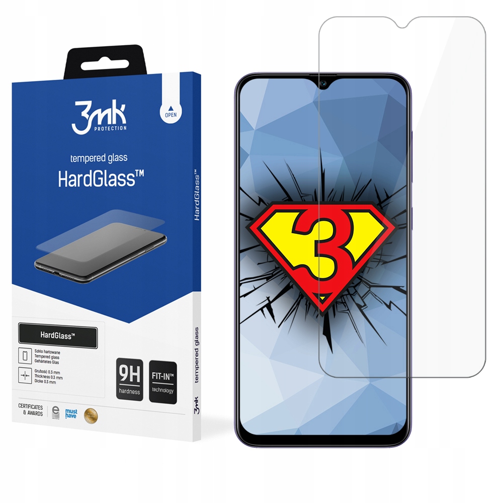 

Szkło hartowane 9H do Samsung Galaxy A30s - 3mk Hg