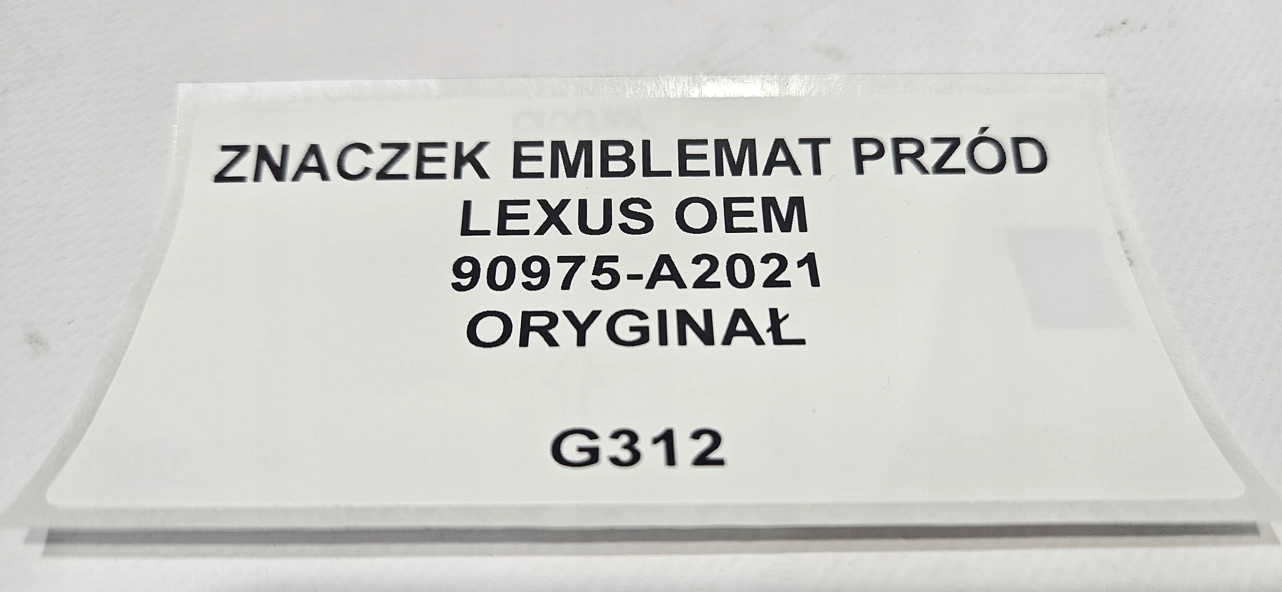 EMBLEMAT Logo Anteriore LEXUS OEM