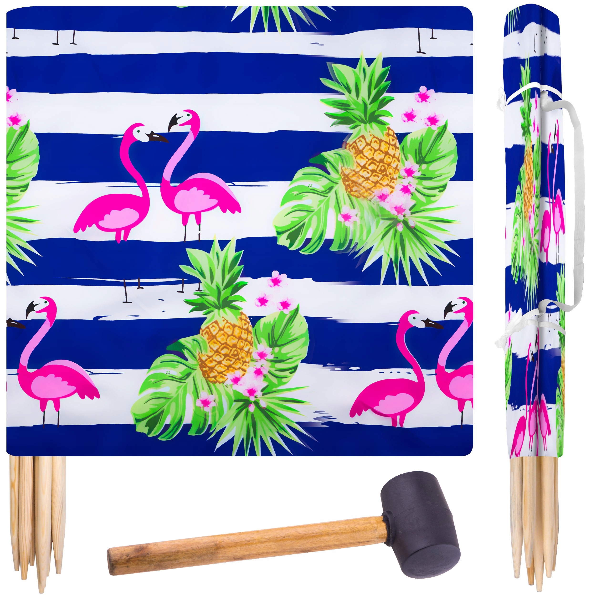 

12 m Parawan Plażowy Na Plaże Mata Piknik Młotek