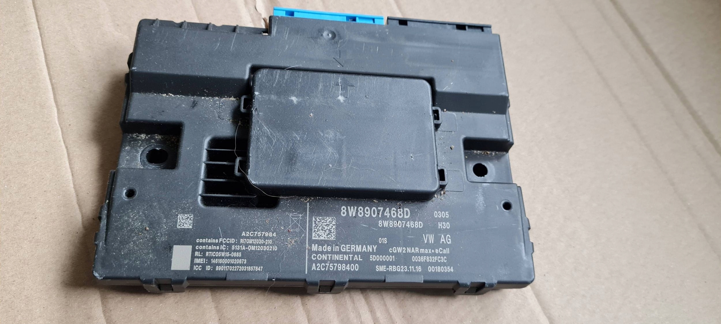 S4 B9 8W A4 Module INTERFACE DIAGNOSTYCZNY SIECI BUS 8W8907468D A5 8W S5