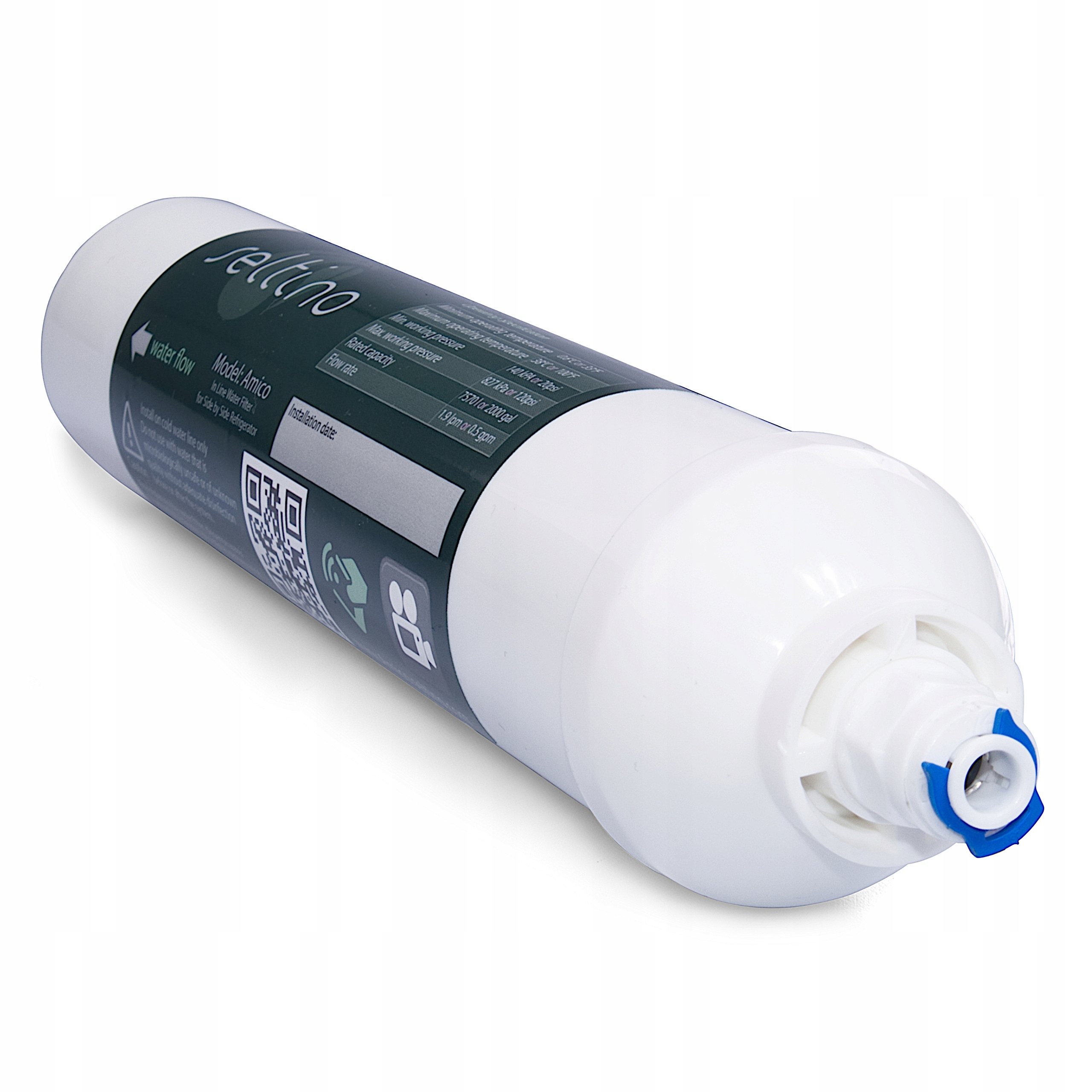 2x Filtr zewnętrzny lodówki SAMSUNG SIDE BY SIDE Kod producenta 0L58X2