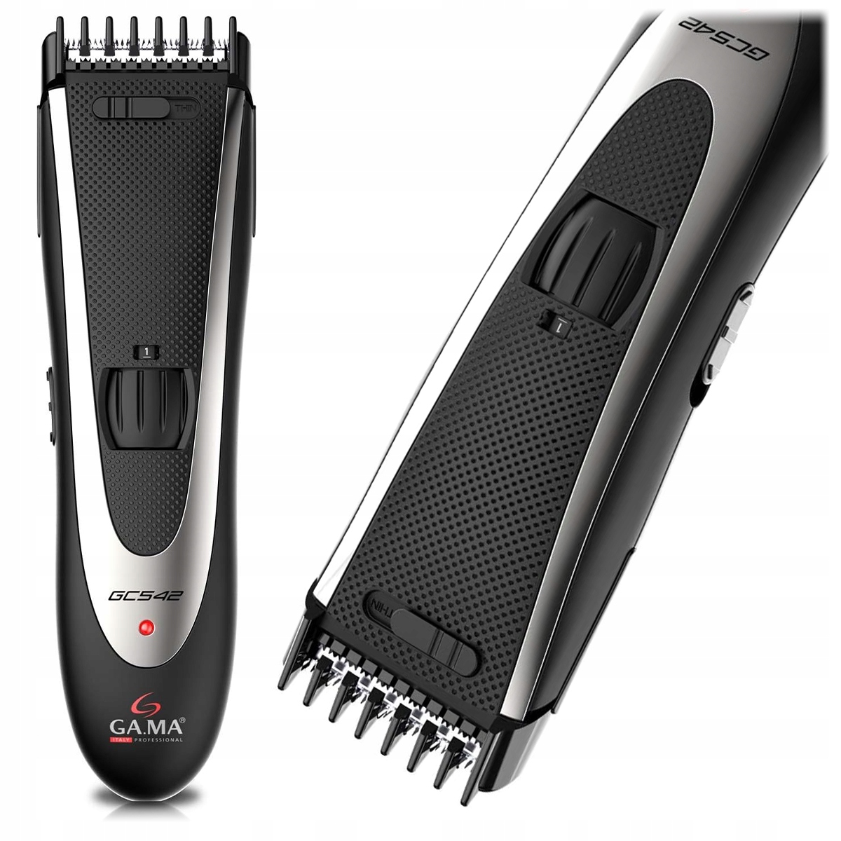 Maszynka Do Strzyżenia Włosów Ga.ma GC542 Regulacja Długości 0.8-24 mm