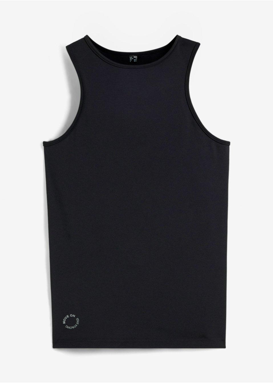 LB316 Czarny Top Sportowy Bonprix 44