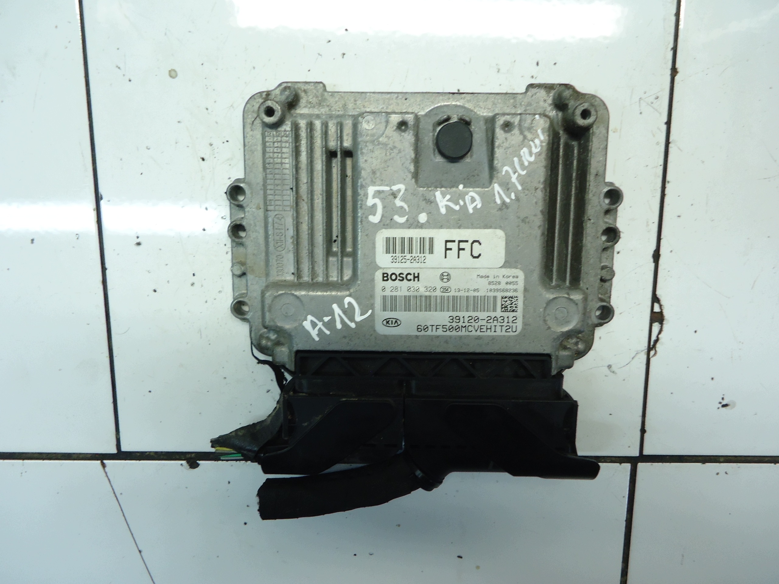 HYUNDAI I40 KIA OPTIMA 1.7 CRDI D4FD computer 0281030320 39120-2A312