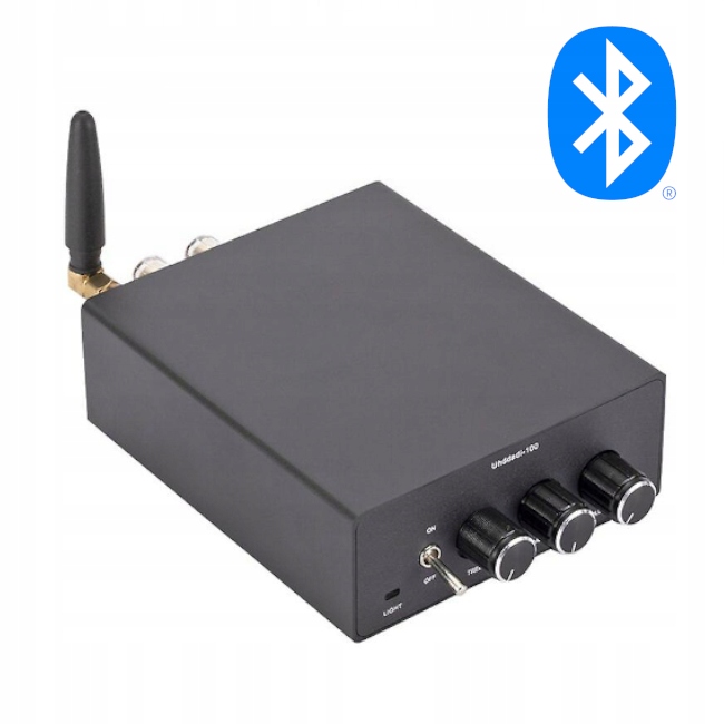 HiFi Bluetooth basový audio zesilovač 100 W