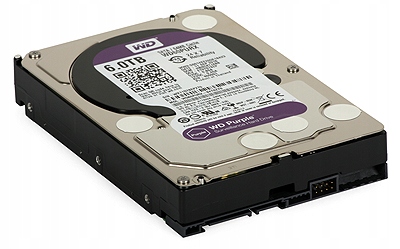 

Dysk Hdd 3,5” Western Digital Purple 6TB Sata