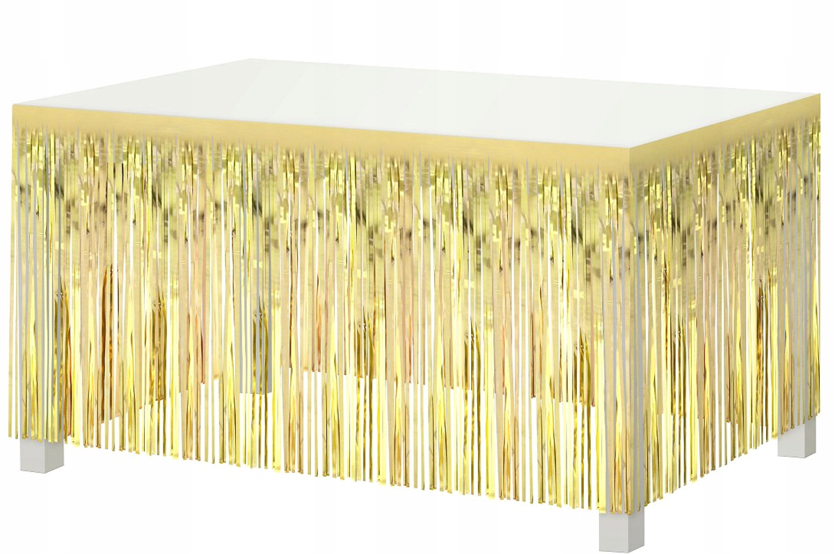 FRĘDZLE DEKORACJA NA BRZEG STOŁU 80x300CM-3253