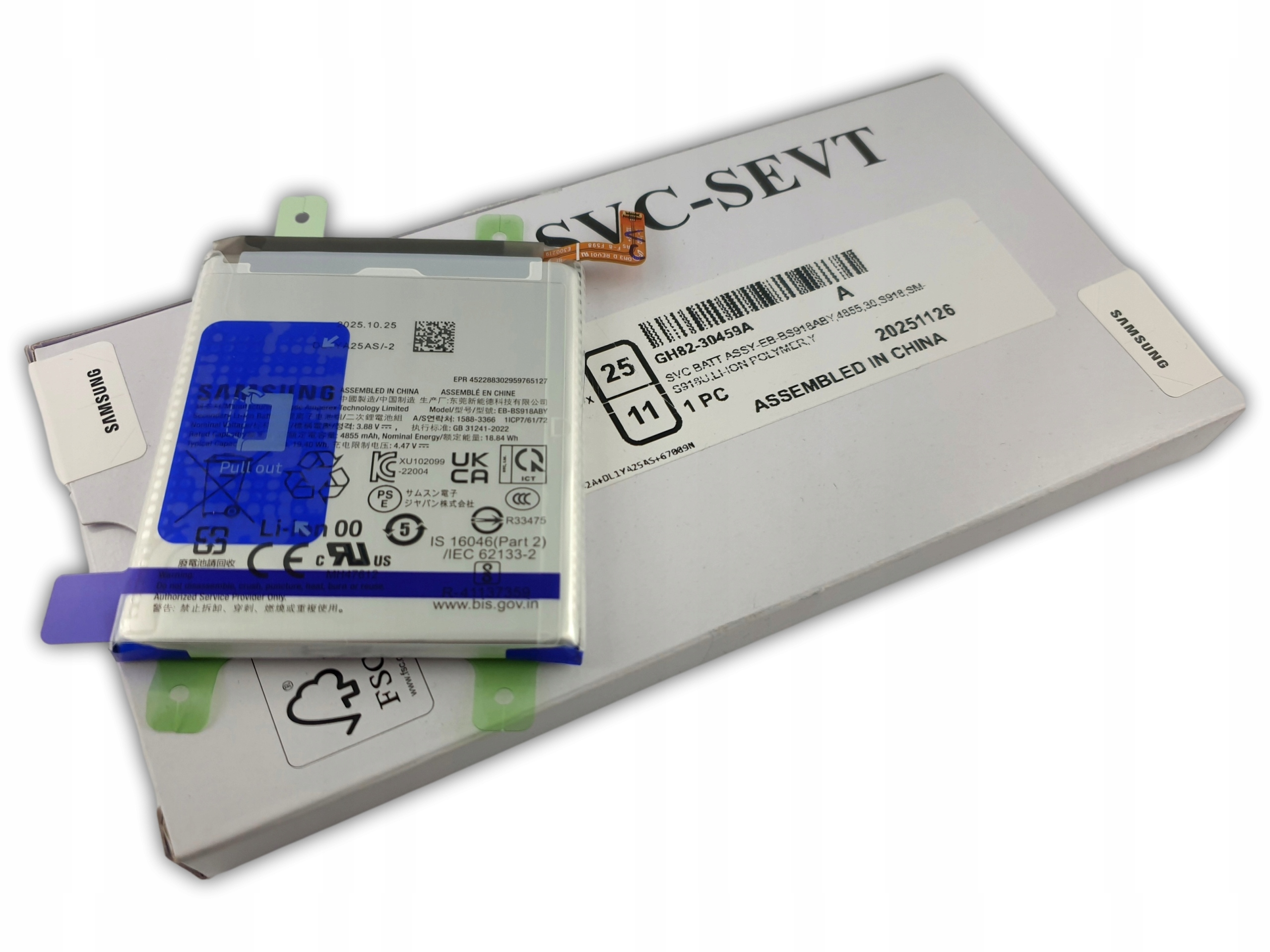 Samsung Galaxy S23 Ultra 5G S918B Oryginalna Bateria Akumulator EB-BS918ABY