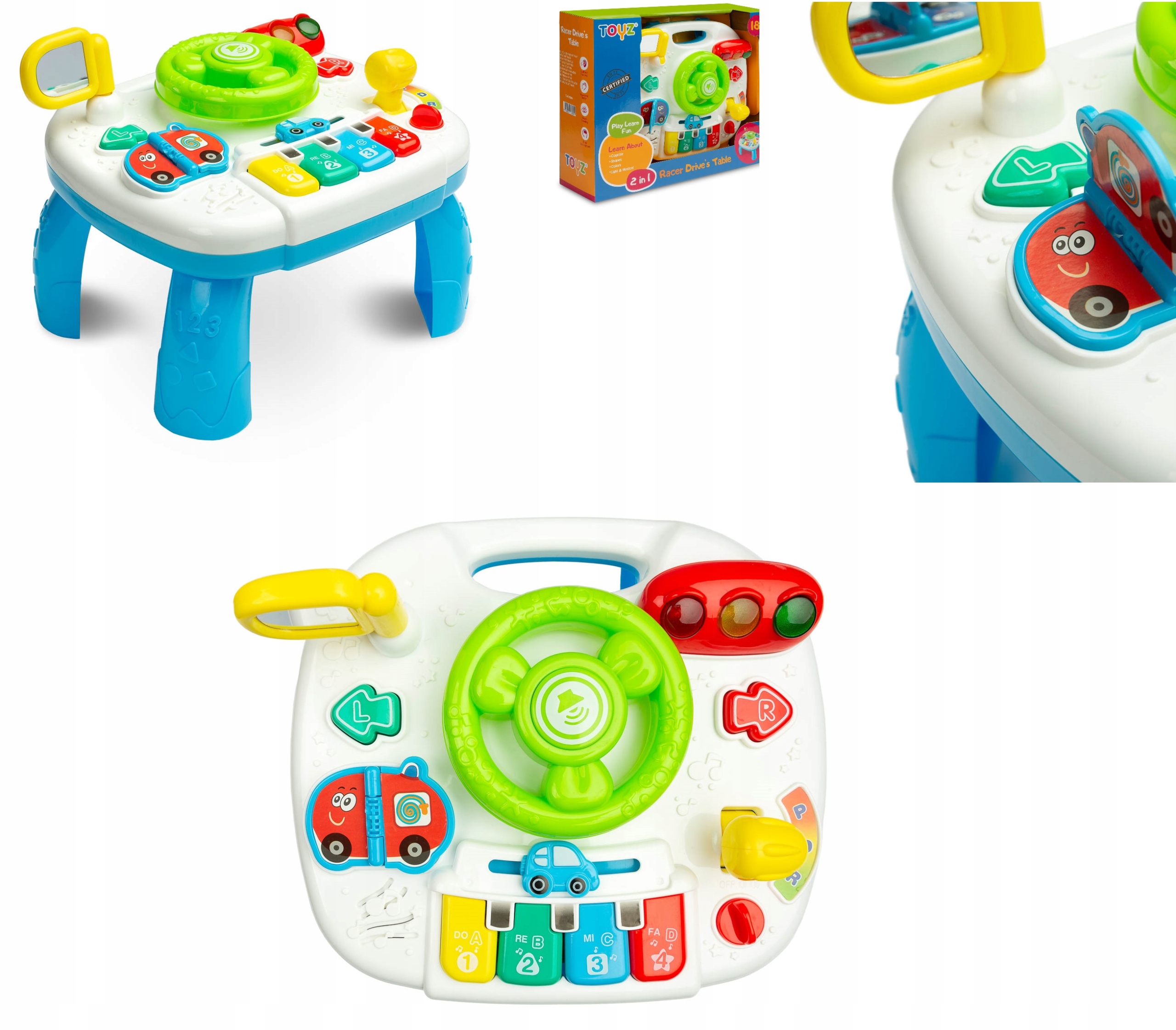 INTERAKTYWNY STOLICZEK KIEROWCY STOLIK EDUKACYJNY