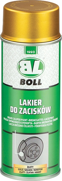 

Boll Lakier do zacisków hamulcowych Złoty 400ml