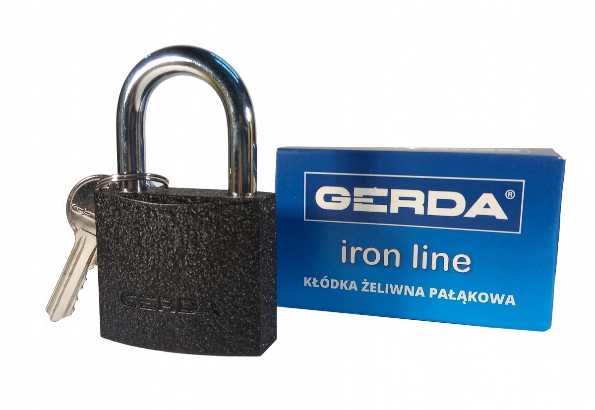 Kłódka GERDA Iron Line KZZS 60 3kl.