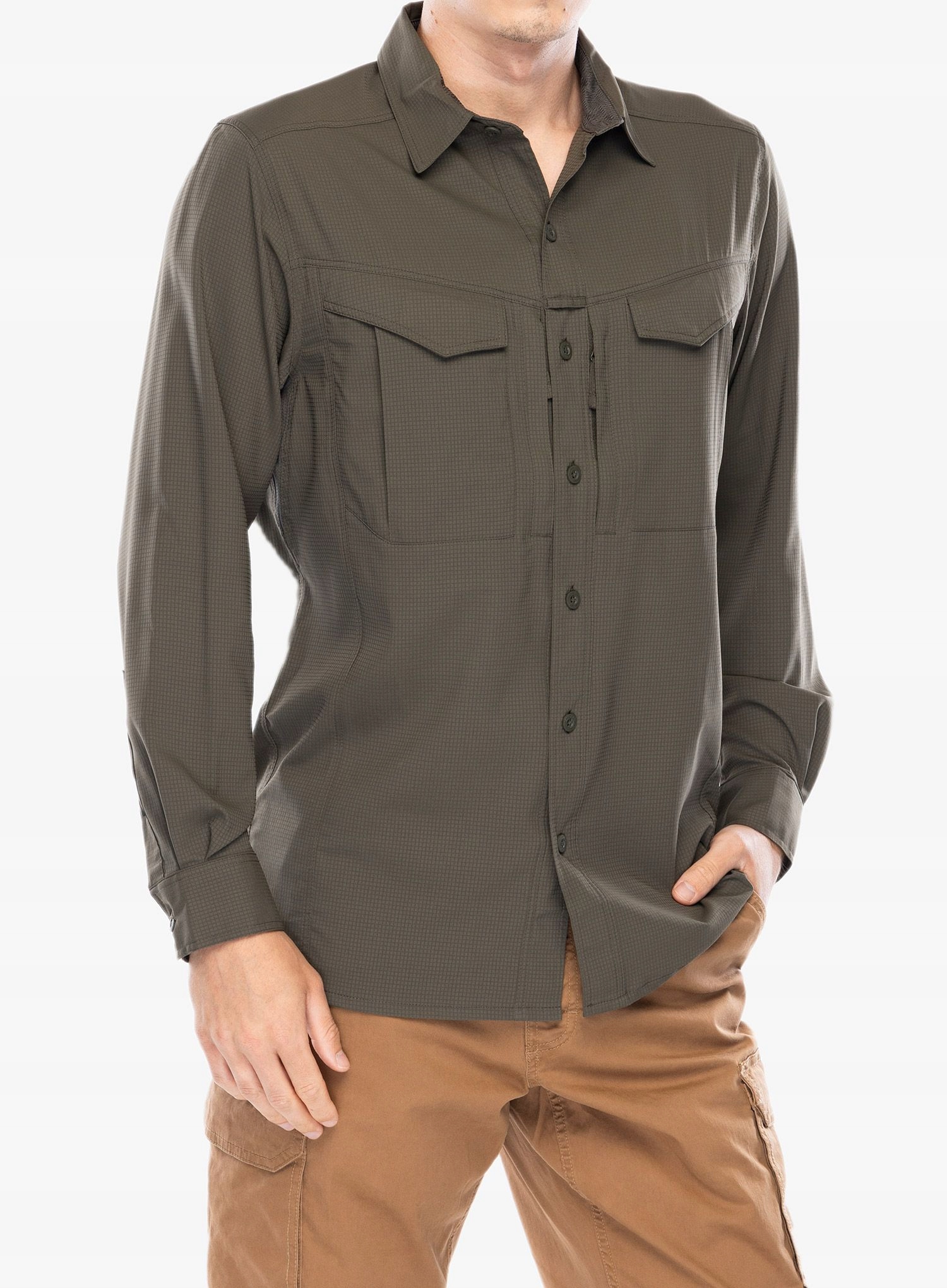 Cestovní košile Helikon-Tex Defender Mk2 Tropical tmavě olivová XXL