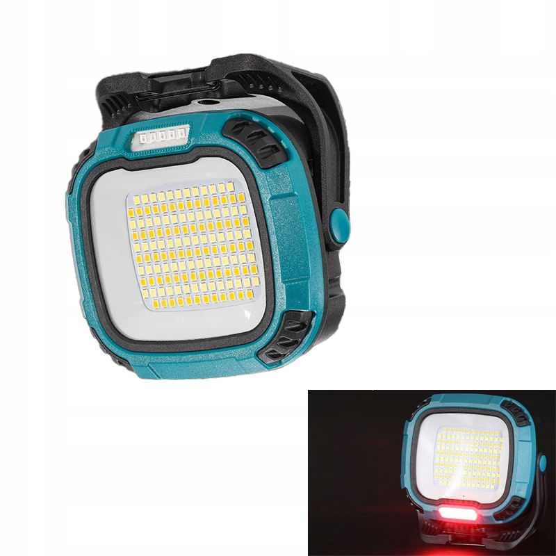Lampka Warsztatowa Led Cob Akumulatorowa Do Garażu Magnes Usb