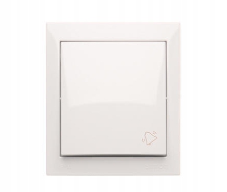 AQUACLICK PRZYCISK DZWONEK NATYNKOWY BIAŁY IP44