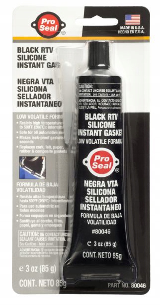 

Pro Seal Uszczelniacz Silikonowy Czarny Rtv 85g