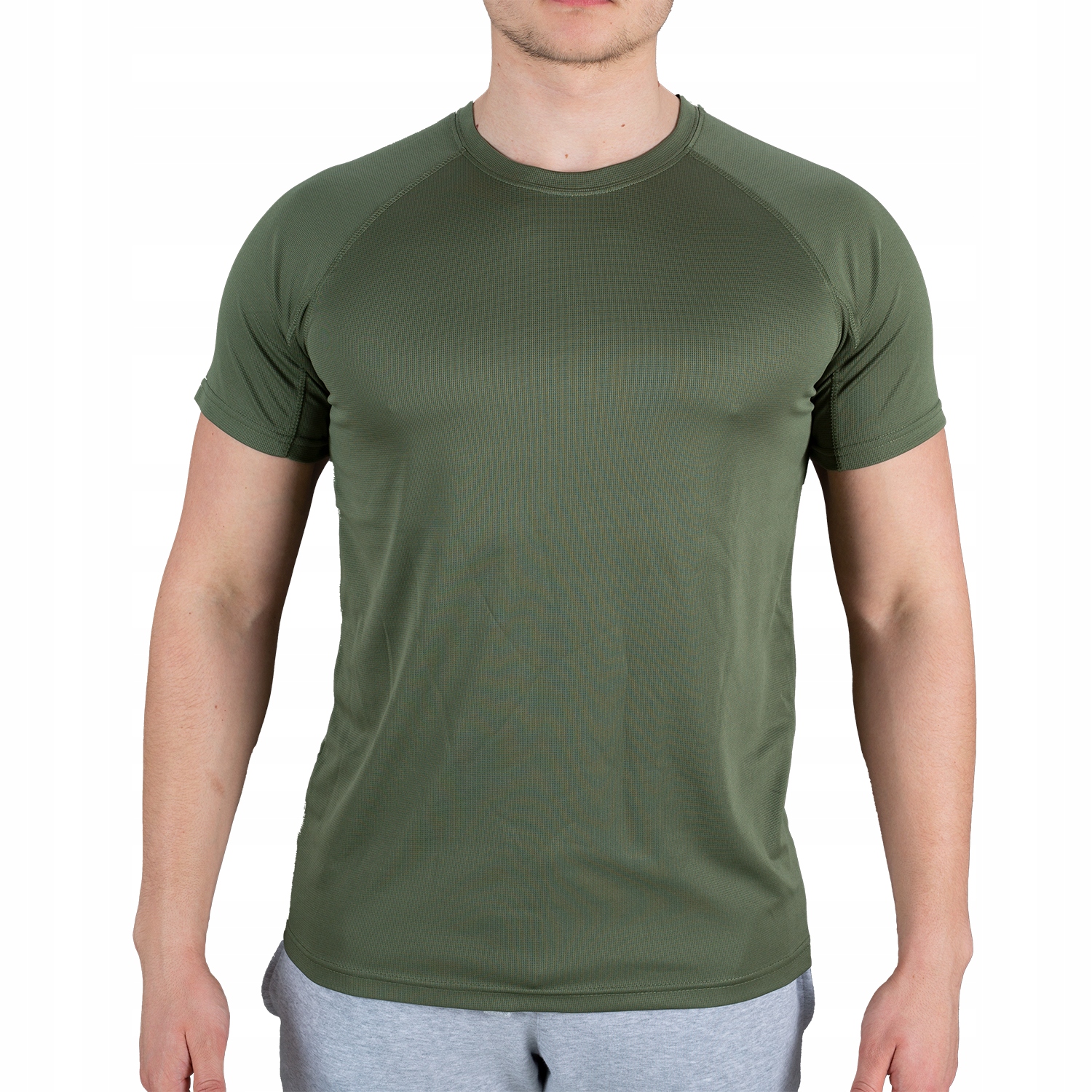 KOSZULKA DO BIEGANIA TERMOAKTYWNA SPORTOWA BIEGOWA Rękaw krótki rękaw