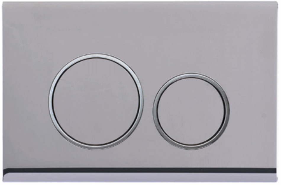 Splachovací tlačítko pro Wc stojan Jomo Werit JomoTech, lesklý chrom