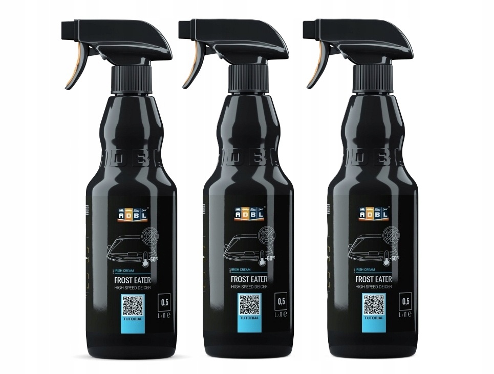 3X Adbl Frost Eater 500 ml odmrażacz do szyb samochodowych do -60°C Zestaw