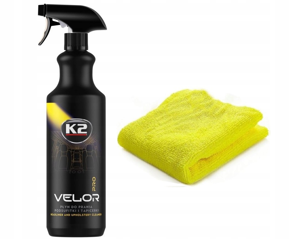 

K2 Velor Pro 1L Czyszczenie Podsufitki Tapicerki