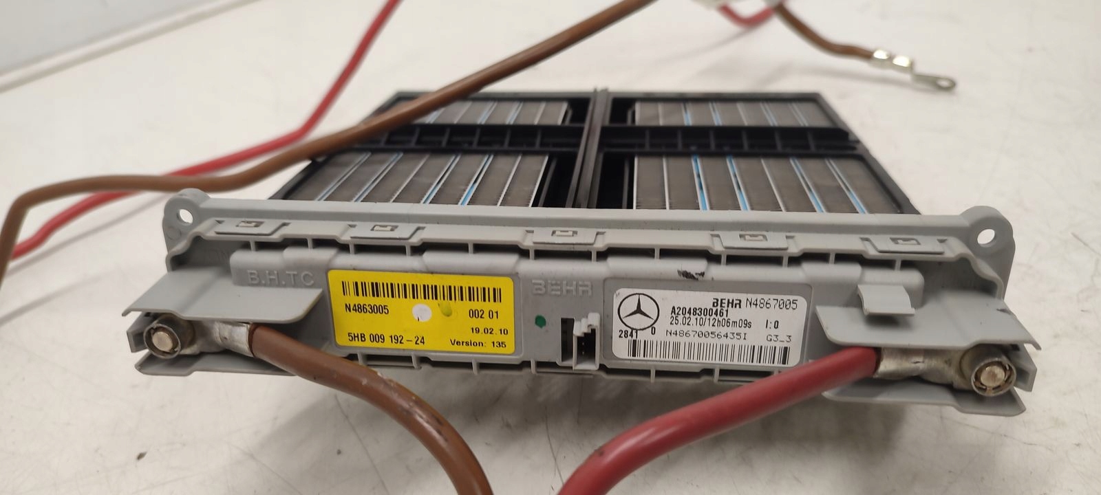 heater electrical Mercedes W204 2,2 CDI