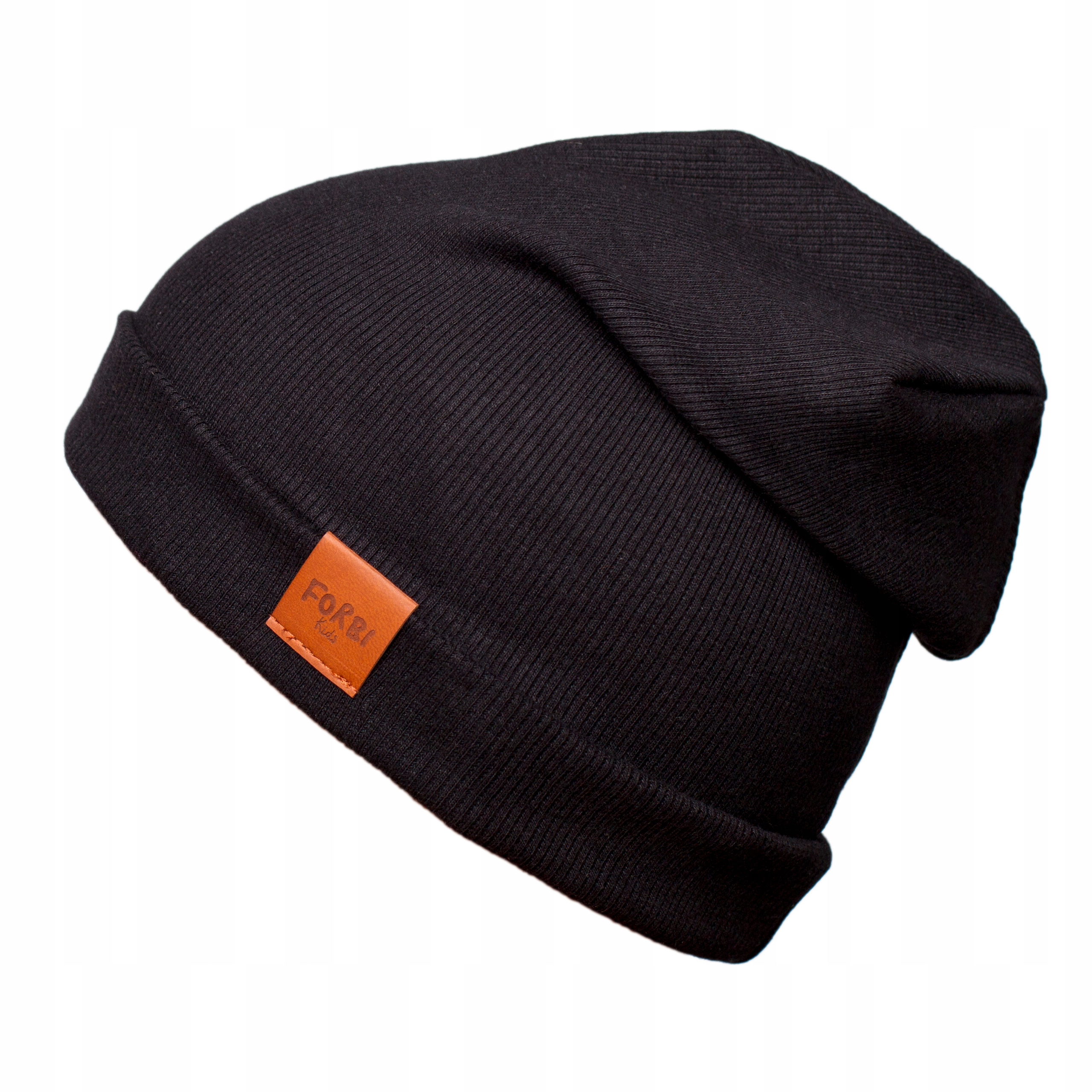 

Czapka Damska Beanie bawełna smerfetka Czarna
