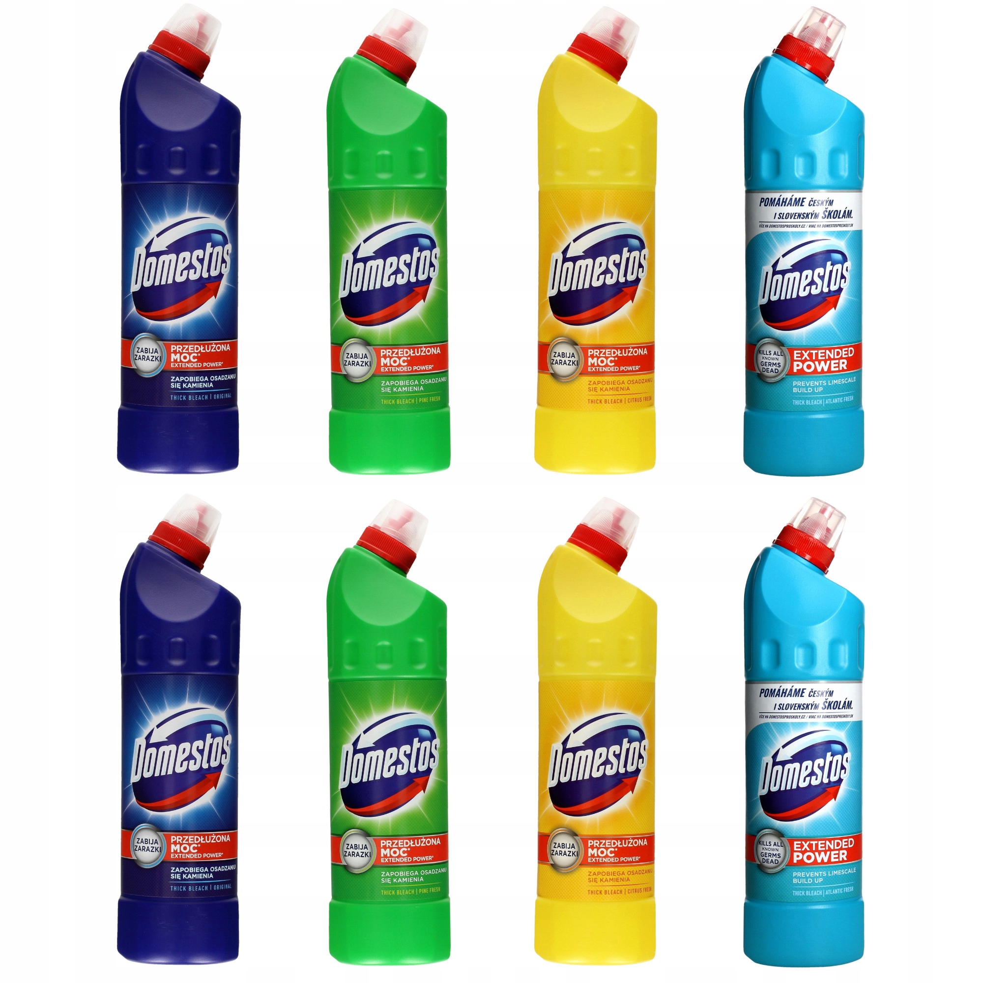 

Płyn do Wc 750ml Domestos zestaw 8szt x 750ml