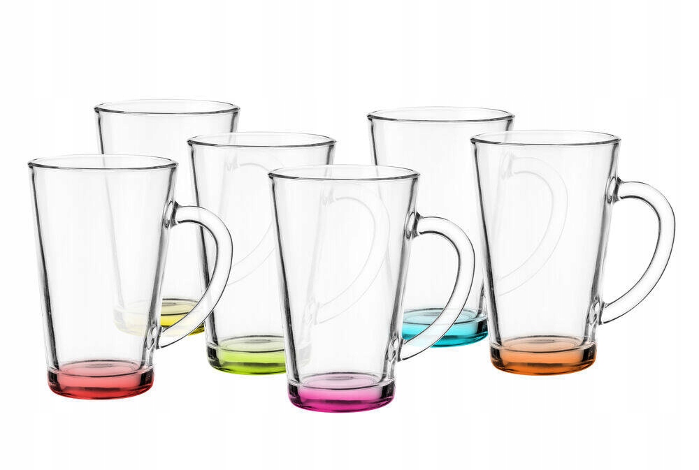 

Glasmark Kubek Iwo 300ml kolorowe dno mix