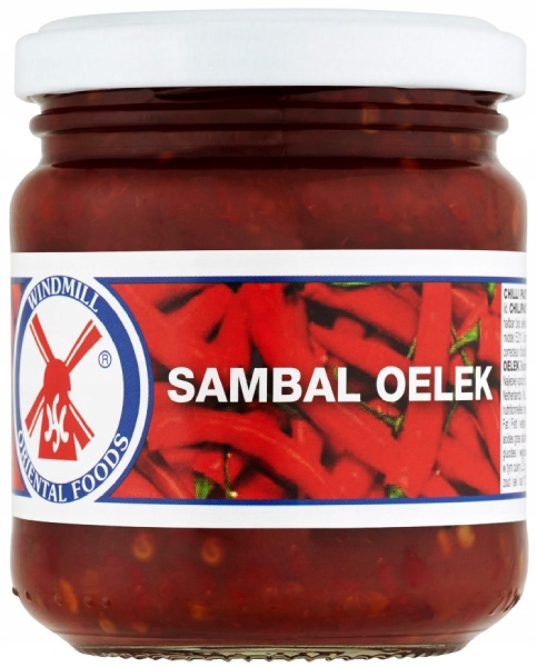 

Sos Sambal Oelek (chili 86%) 200g Windmill