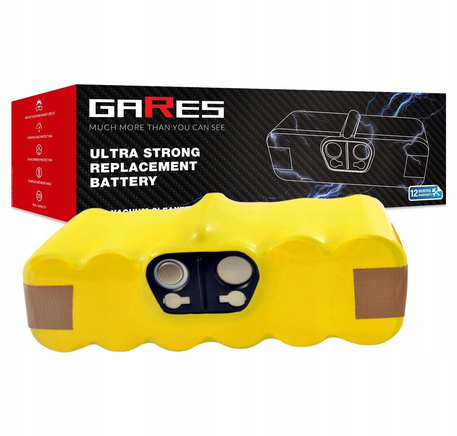 Baterie Akumulátor pro iRobot Roomba 530 782e 696 521 590 790 500 14,4V 3Ah