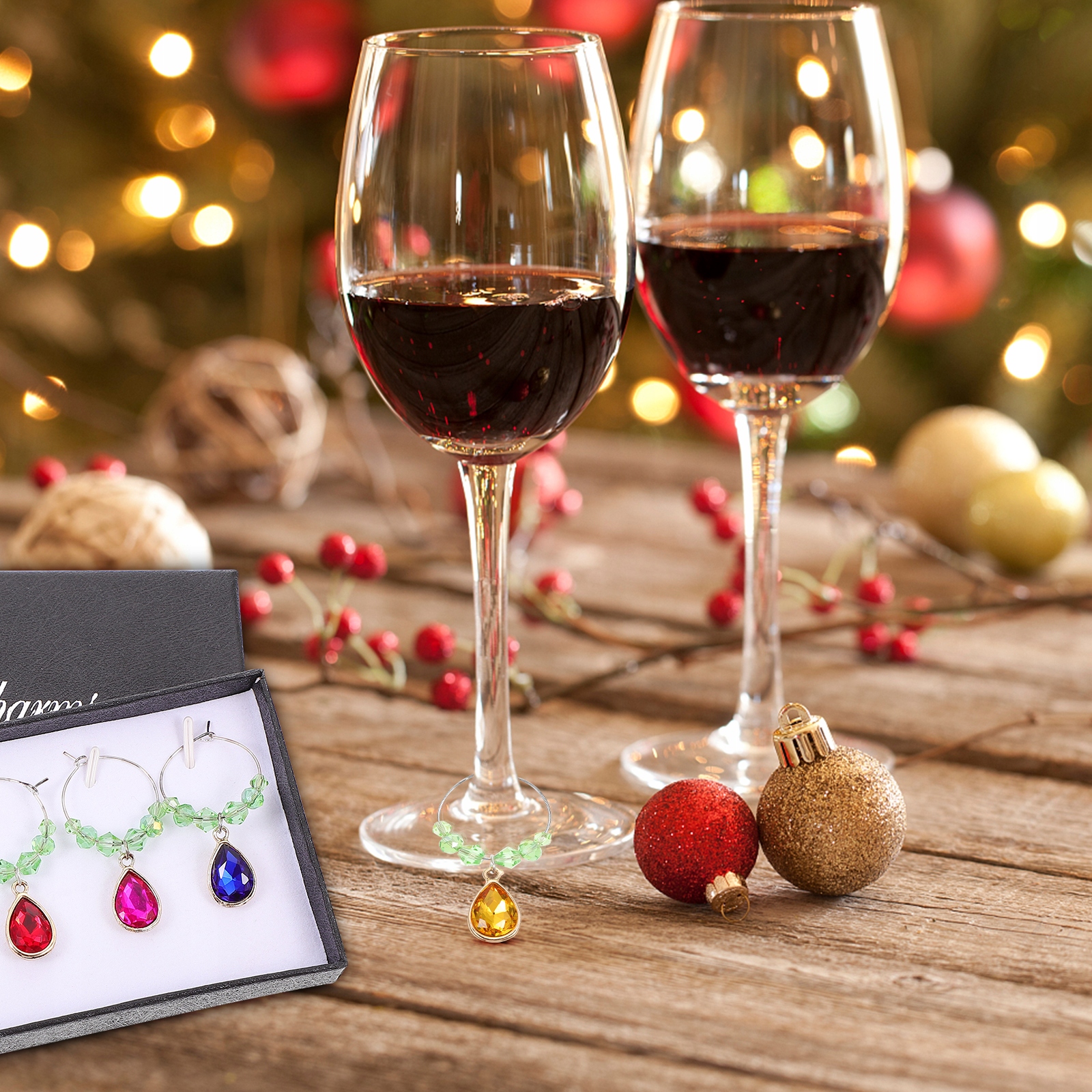 SZKŁO ZNACZNIKOWE DO KUBEK CHARMS MUSZULKA KIELICH Liczba elementów w zestawie 0 szt.