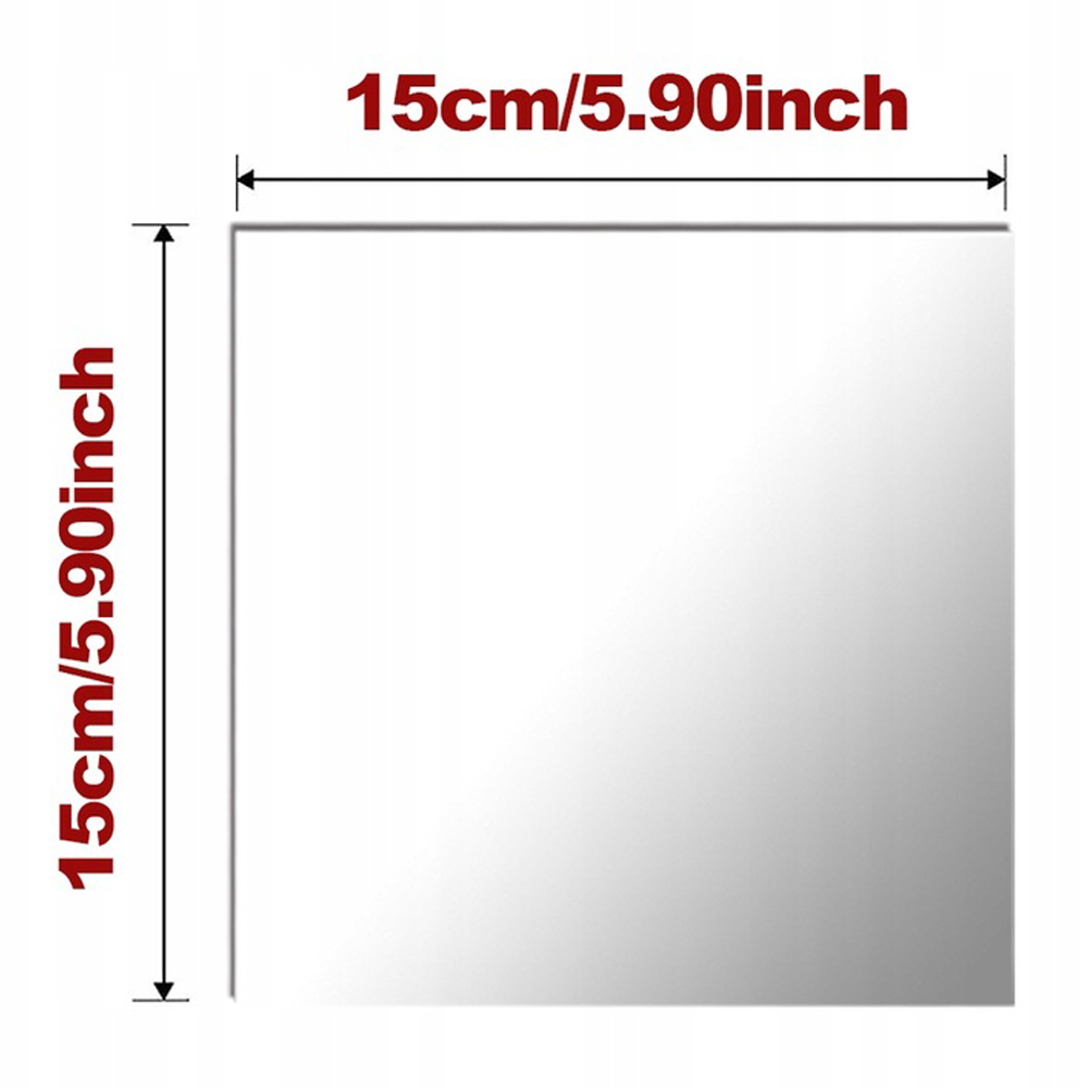 32X LUSTRO ŚCIENNE HD SAMOPRZYLEPNE, NAKLEJKI LUSTRZANE LUSTRO ŚCIENNE Marka inna