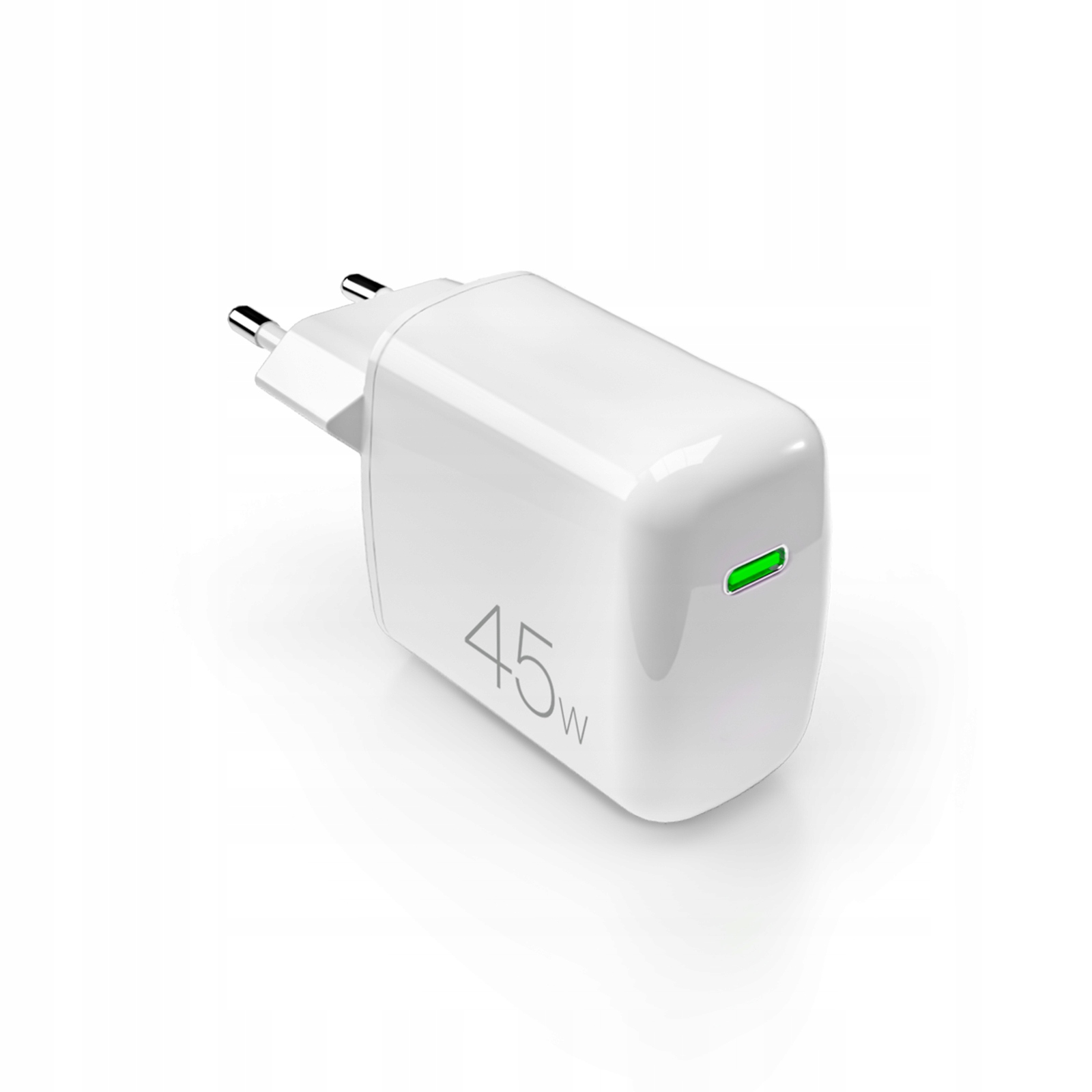 Nabíjačka sieťová Usb-c Pd GaN 45W biela