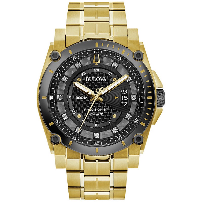 Zegarek Męski Bulova 98D156 złoty