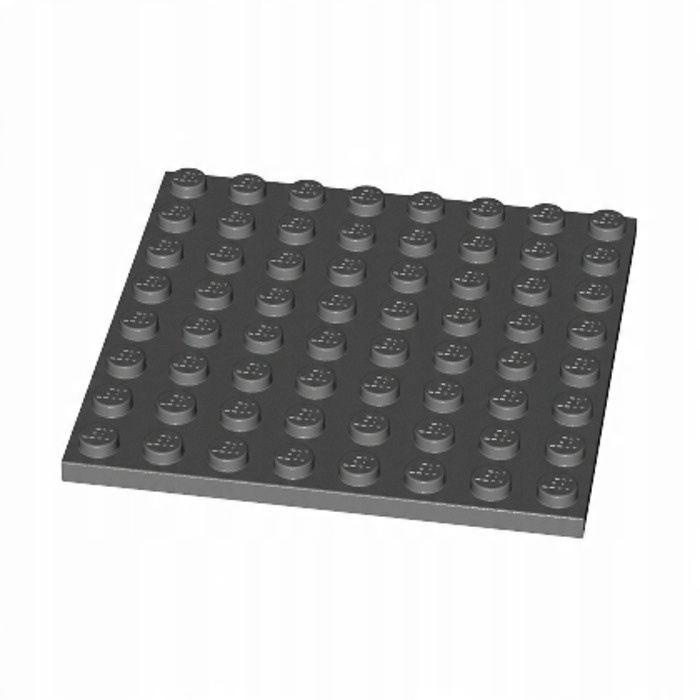 

Lego płytka 8x8 ciemnoszara 41539