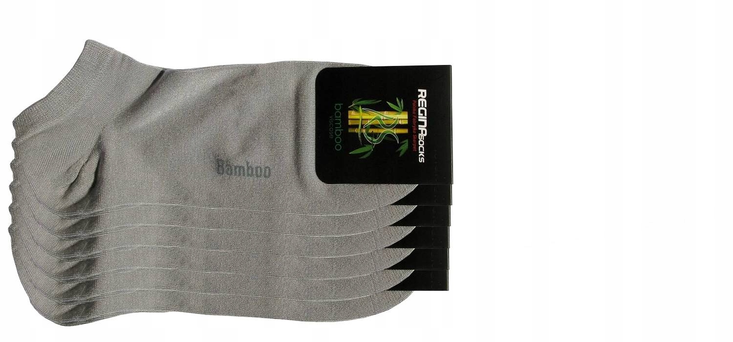 

8 Par Skarpety-stopki męskie Bamboo rozm.39/42