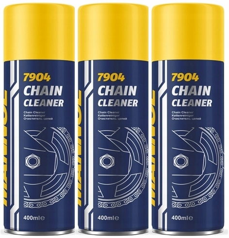 3SZT 3X Środek do czyszczenia łańcuchów Mannol 400 ml
