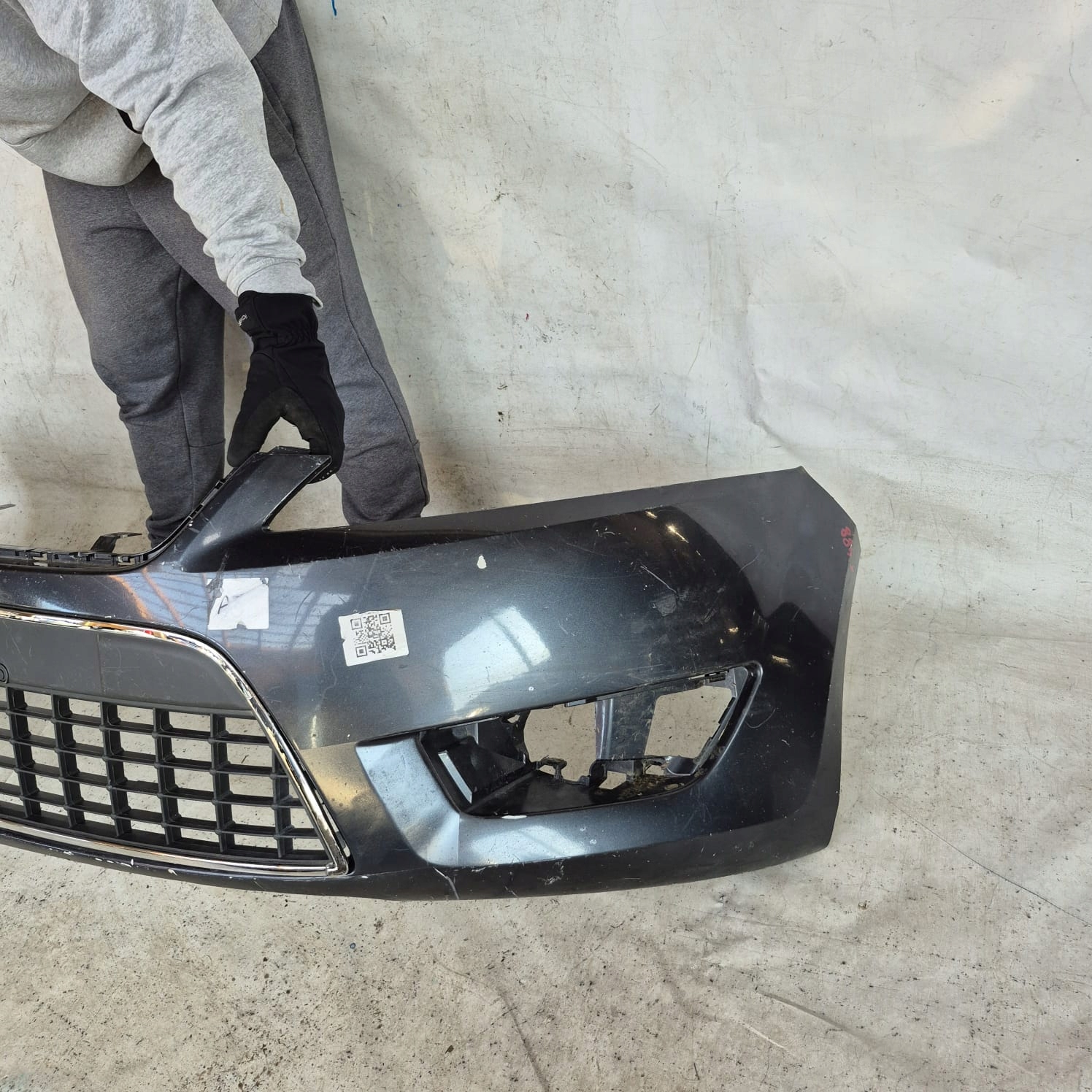 FORD MONDEO MK4 07- bumper front front without DZIUR 7S71-17757-A