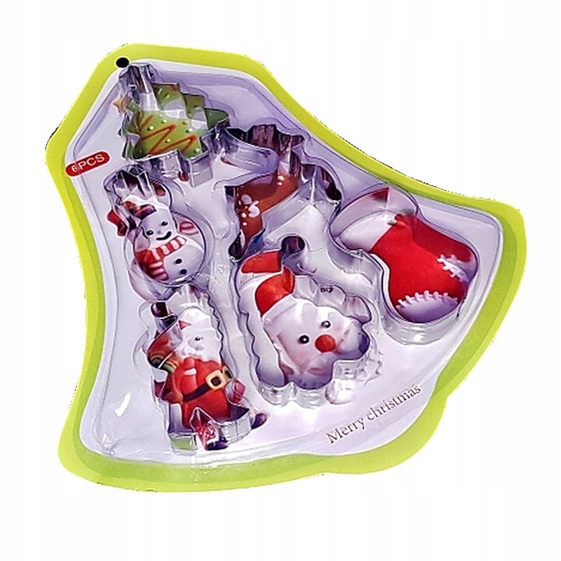 

Foremki Wykrawacze Do Pierników Świąteczne 6 sztuk