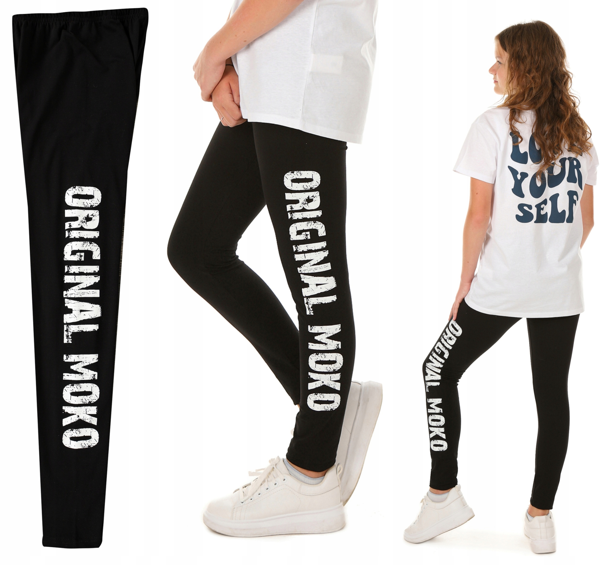 

Legginsy getry nadruk Original Moko r.128 Prod.PL