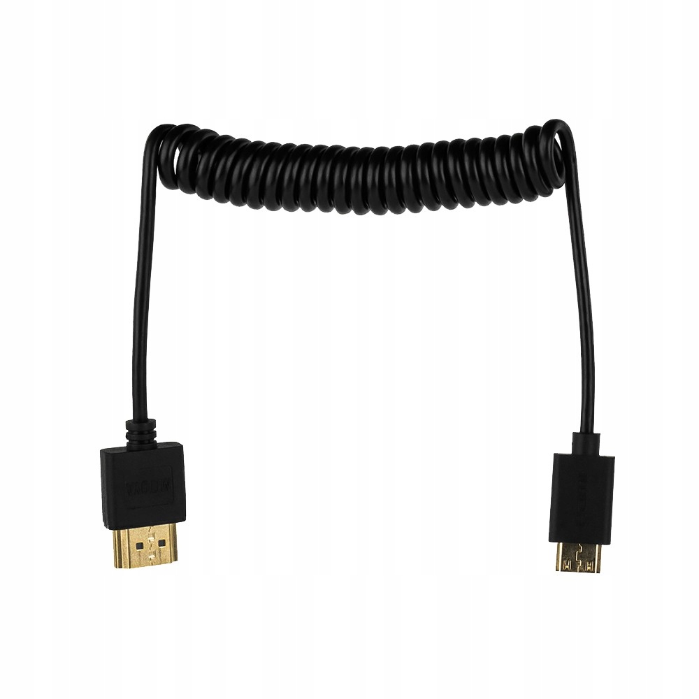 Kabel Hdmi mini Hdmi spiralny 0,5 m 8K Hdr Mitoya