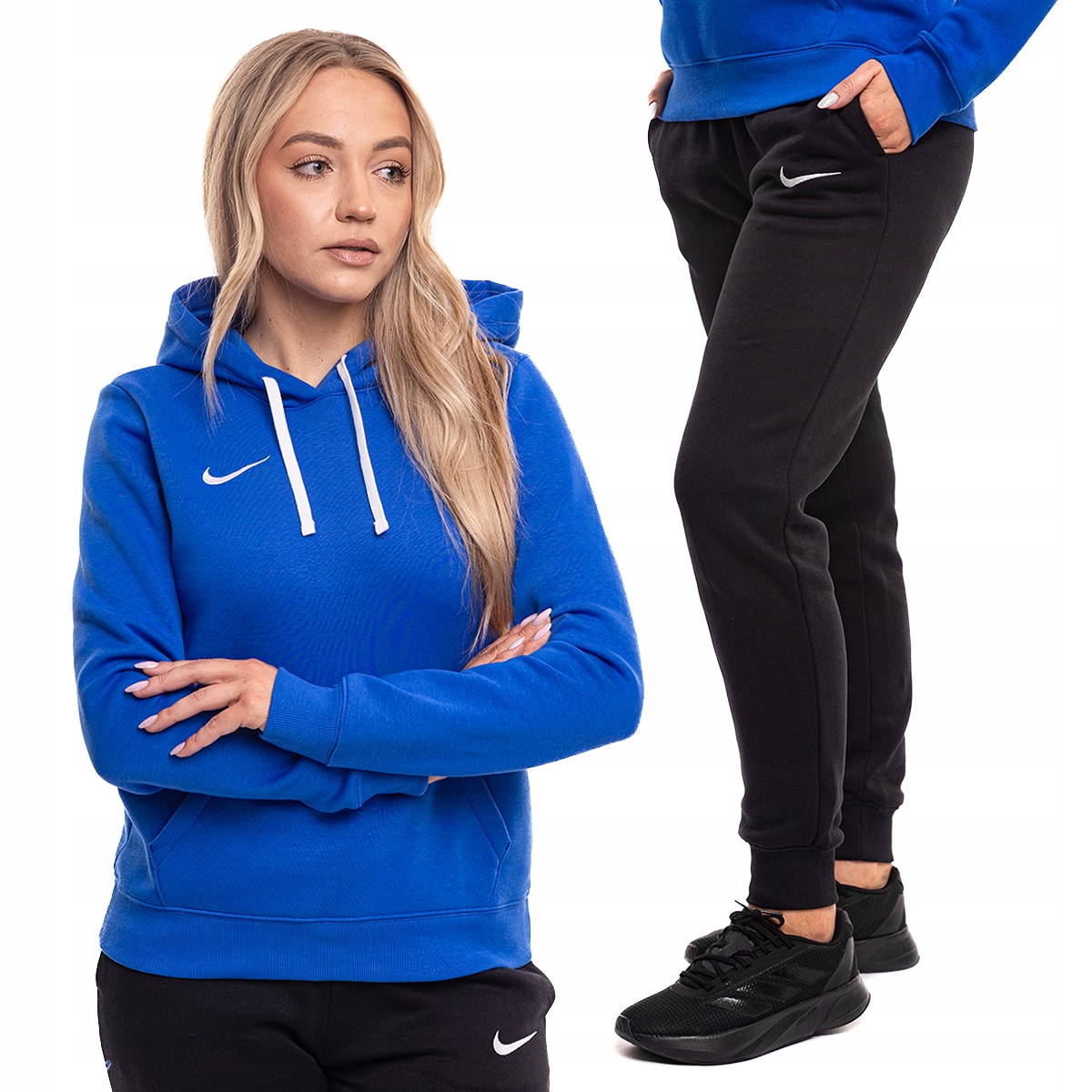 Nike Teplákovka Dámský sportovní bavlněný komplet Mikina Kalhoty Park 26 vel. L